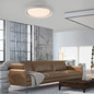 Preview: JUST LIGHT SATI LED Deckenleuchte Warmweiss Dimmbar 19,5W weiss 14368-16