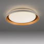 Preview: JUST LIGHT SATI LED Deckenleuchte Warmweiss Dimmbar 19,5W messingmatt 14368-60