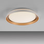 Preview: JUST LIGHT SATI LED Deckenleuchte Warmweiss Dimmbar 19,5W messingmatt 14368-60