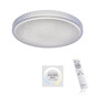 Preview: JUST LIGHT FRIDA LED Deckenleuchte CCT Dimmbar 36W transparent 14373-00