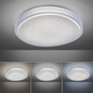 Preview: JUST LIGHT FRIDA LED Deckenleuchte CCT Dimmbar 36W transparent 14373-00