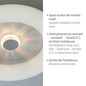 Preview: JUST LIGHT VERTIGO LED Deckenleuchte CCT Dimmbar 26W weiss 14383-16