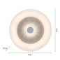 Preview: JUST LIGHT VERTIGO LED Deckenleuchte CCT Dimmbar 26W weiss 14383-16