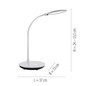 Preview: JUST LIGHT ASTRID LED Tischleuchte CCT Dimmbar 5W weiss 14416-16