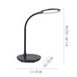 Preview: JUST LIGHT ASTRID LED Tischleuchte CCT Dimmbar 5W schwarz 14416-18