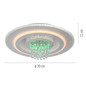 Preview: JUST LIGHT TOLAGO LED Deckenleuchte CCT Dimmbar 22W 2-fach weiss 14518-16