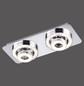 Preview: JUST LIGHT TIM LED Deckenleuchte Warmweiss 10W chrom 14521-17