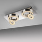 Preview: JUST LIGHT TIM LED Deckenleuchte Warmweiss 10W chrom 14521-17