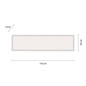 Preview: JUST LIGHT FLAT LED Deckenleuchte CCT Dimmbar 35W weiss 14533-16