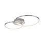 Preview: JUST LIGHT ASMINA LED Deckenleuchte Warmweiss 27,6W 2-fach aluminium 14540-95