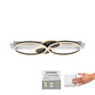 Preview: JUST LIGHT TROOPER LED Deckenleuchte Warmweiss 39W 2-fach weiss 14552-16
