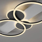 Preview: JUST LIGHT TROOPER LED Deckenleuchte Warmweiss 39W 2-fach weiss 14552-16