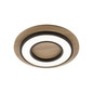 Preview: JUST LIGHT TOLA LED Deckenleuchte Warmweiss 16W schwarz 14560-18