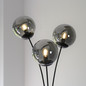 Preview: JUST LIGHT BIG WIDOW Stehleuchte E14 max. 25W 3-fach schwarz 14603-18