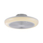 Preview: JUST LIGHT BRENDA LED Deckenleuchte mit Ventilator CCT Dimmbar 22W weiss 14623-16