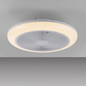 Preview: JUST LIGHT BRENDA LED Deckenleuchte mit Ventilator CCT Dimmbar 22W weiss 14623-16