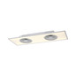 Preview: JUST LIGHT FLAT-AIR LED Deckenleuchte CCT Dimmbar 24W weiss 14643-16