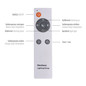 Preview: JUST LIGHT SPARKLE LED Deckenleuchte CCT Dimmbar 18W stahl 14672-55