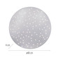 Preview: JUST LIGHT SPARKLE LED Deckenleuchte CCT Dimmbar 18W stahl 14673-55