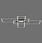Preview: JUST LIGHT ASMIN LED Deckenleuchte CCT Dimmbar 45W schwarz 14693-18