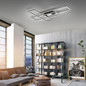 Preview: JUST LIGHT ASMIN LED Deckenleuchte CCT Dimmbar 45W schwarz 14693-18
