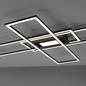 Preview: JUST LIGHT ASMIN LED Deckenleuchte CCT Dimmbar 45W schwarz 14693-18