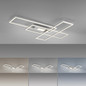 Preview: JUST LIGHT ASMIN LED Deckenleuchte CCT Dimmbar 45W stahl 14693-55