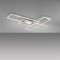 Preview: JUST LIGHT ASMIN LED Deckenleuchte CCT Dimmbar 45W stahl 14693-55