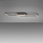 Preview: JUST LIGHT ASMIN LED Deckenleuchte Warmweiss 45W schwarz 14694-18