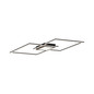 Preview: JUST LIGHT ASMIN LED Deckenleuchte Warmweiss 45W schwarz 14695-18