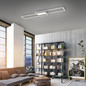 Preview: JUST LIGHT ASMIN LED Deckenleuchte CCT Dimmbar 24W 3-fach stahl 14711-55