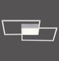 Preview: JUST LIGHT ASMIN LED Deckenleuchte CCT Dimmbar 26,5W 3-fach stahl 14712-55