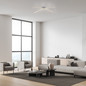 Preview: JUST LIGHT SIMON LED Deckenleuchte Warmweiss 12W stahl 14726-55