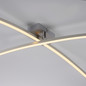 Preview: JUST LIGHT SIMON LED Deckenleuchte Warmweiss 12W stahl 14726-55