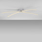 Preview: JUST LIGHT SIMON LED Deckenleuchte Warmweiss 12W stahl 14726-55