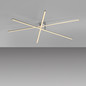 Preview: JUST LIGHT SIMON LED Deckenleuchte Warmweiss 16W stahl 14727-55