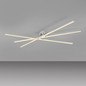 Preview: JUST LIGHT SIMON LED Deckenleuchte Warmweiss 16W stahl 14727-55