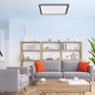 Preview: JUST LIGHT FLAT LED Deckenleuchte CCT Dimmbar 21W schwarz 14755-18