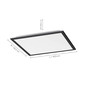 Preview: JUST LIGHT FLAT LED Deckenleuchte CCT Dimmbar 21W schwarz 14755-18