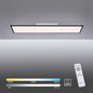 Preview: JUST LIGHT FLAT LED Deckenleuchte CCT Dimmbar 36W schwarz 14757-18