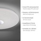 Preview: JUST LIGHT LAVINIA LED Deckenleuchte Warmweiss 40W chrom IP44 14822-17