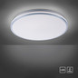 Preview: JUST LIGHT ISABELL LED Deckenleuchte Warmweiss 22W chrom IP44 14844-17