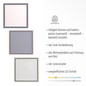 Preview: JUST LIGHT EDGING LED Deckenleuchte CCT Dimmbar 44W weiss 14851-16