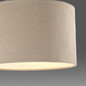 Preview: JUST LIGHT DURO Deckenleuchte E27 max. 10W sand 14891-39