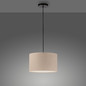 Preview: JUST LIGHT DURO Pendelleuchte E27 max. 10W sand 14892-39