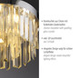 Preview: JUST LIGHT KULUNKA Kronleuchter G9 max. 5W 4-fach chrom 15048-17