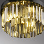 Preview: JUST LIGHT KULUNKA Kronleuchter G9 max. 5W 4-fach schwarz 15048-18