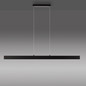 Preview: JUST LIGHT DRITTO LED Pendelleuchte Warmweiss 25W schwarz 15061-18