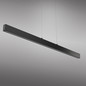 Preview: JUST LIGHT DRITTO LED Pendelleuchte Warmweiss 25W schwarz 15061-18