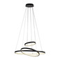 Preview: JUST LIGHT CERCHI LED Pendelleuchte Warmweiss 45W schwarz 15070-18